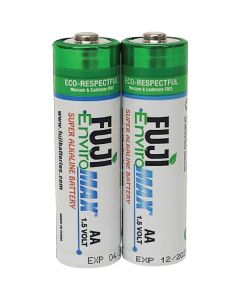 Fuji Batteries 4300BP2 EnviroMax AA Super Alkaline Batteries (2 pack)