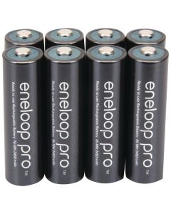 Panasonic BK-3HCCA8BA eneloop Rechargeable XX Batteries (AA; 8 pk)