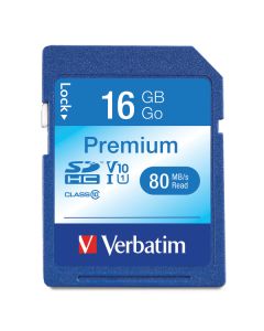 Verbatim 96808 Class 10 SDHC Card (16GB)