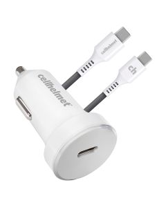CELLHELMET(R) 25W CAR CG W/3FT TO USBC 25W CAR CG W/3FT TO USBC